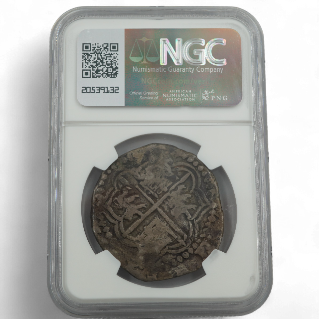 8 REALES MACUQUINA 1578 BOLIVIA - Imagen 2