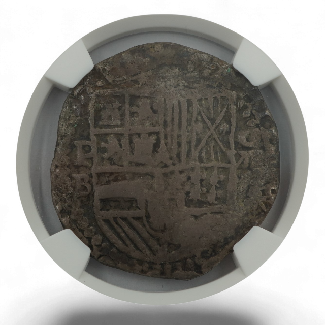 8 REALES MACUQUINA 1578 BOLIVIA - Imagen 3