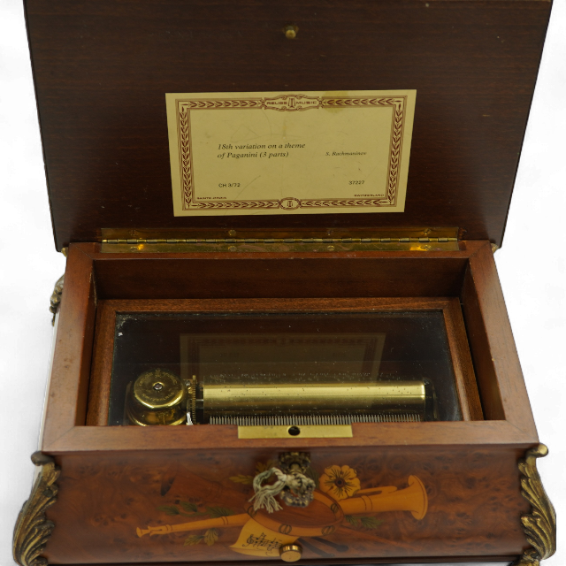 CAJA MUSICAL SUIZA REUGE MUSIC