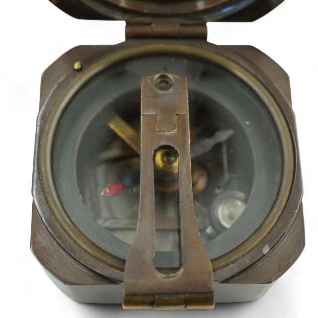 COMPAS NAUTICO VINTAGE KELVIN & HUGHES - Imagen 3