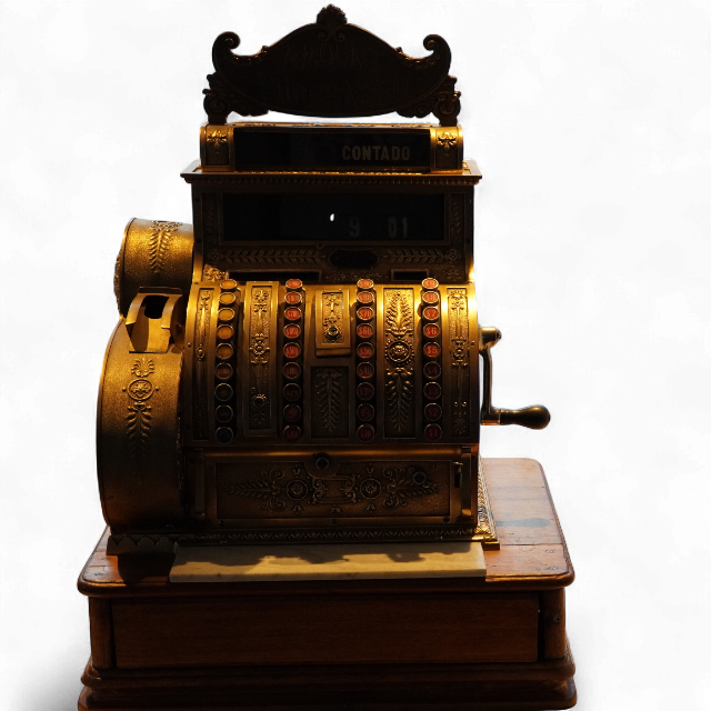 MAQUINA REGISTRADORA 1914 NATIONAL. - Imagen 4