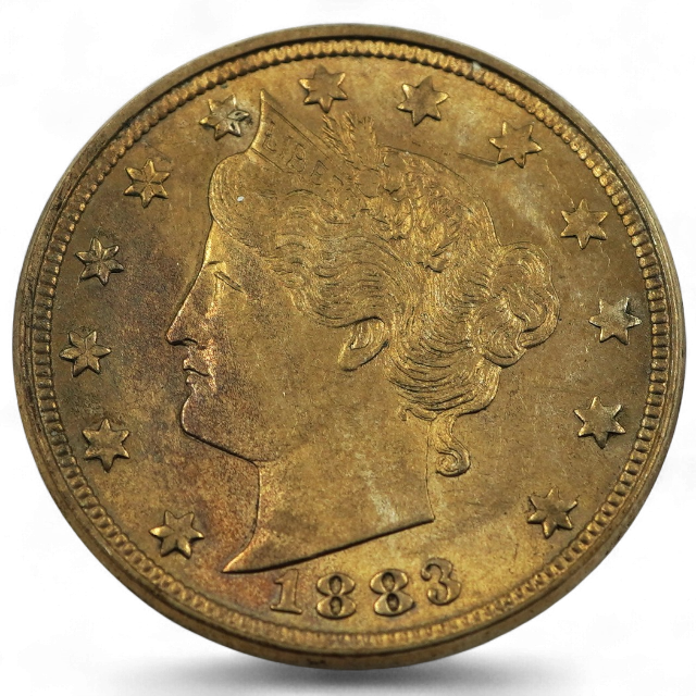 V CENT 1883