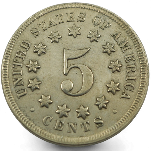 5 CENTAVOS 1868 ESTADOS UNIDOS - Imagen 2