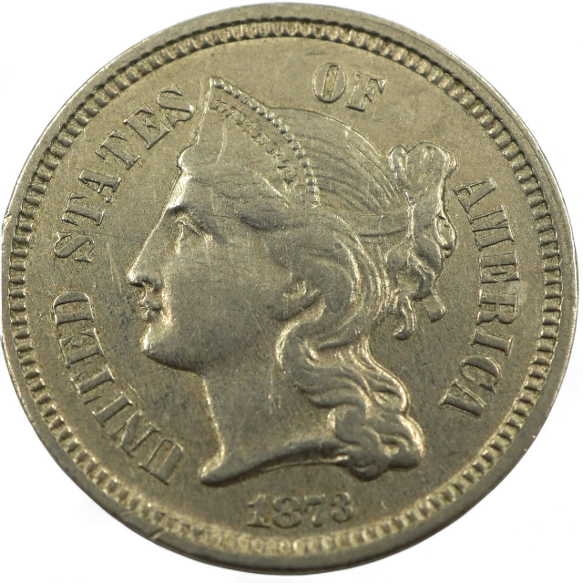 III CENT 1873 ESTADOS UNIDOS - Imagen 2