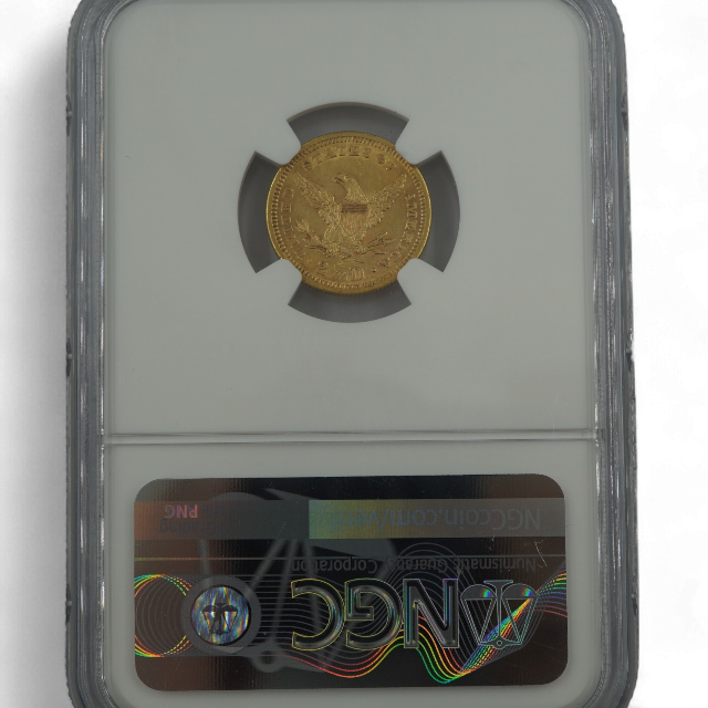 2.5 DOLARES 1878 ESTADOS UNIDOS - Imagen 2