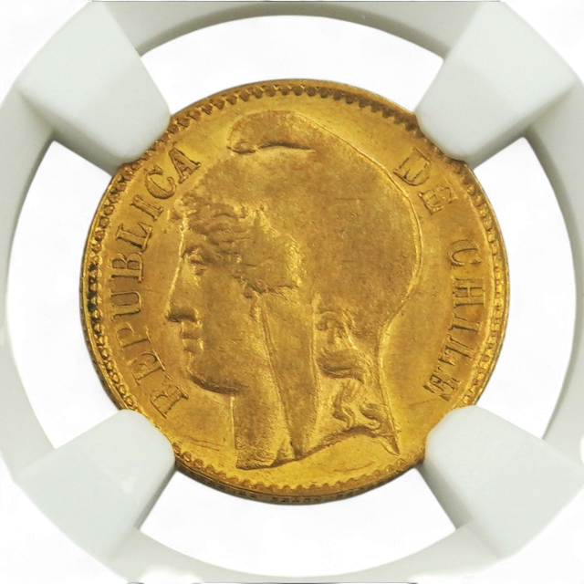 5 PESOS 1895 CHILE