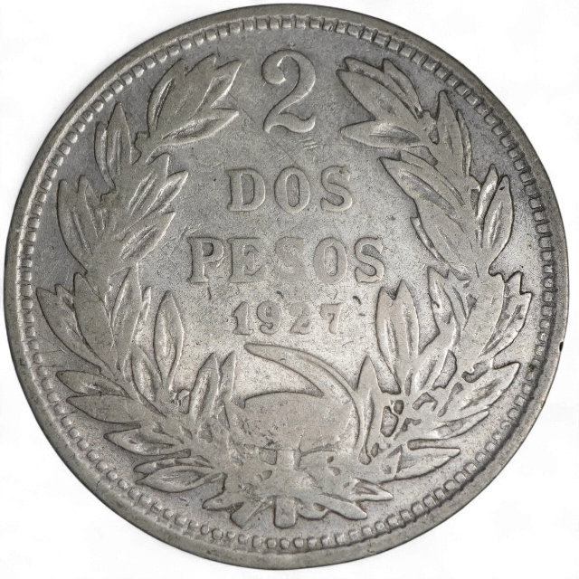 2 PESOS 1927