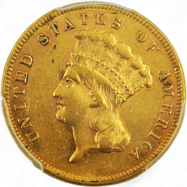 3 DOLARES ORO 1874 ESTADOS UNIDOS