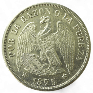 PESO ÁGUILA 1875