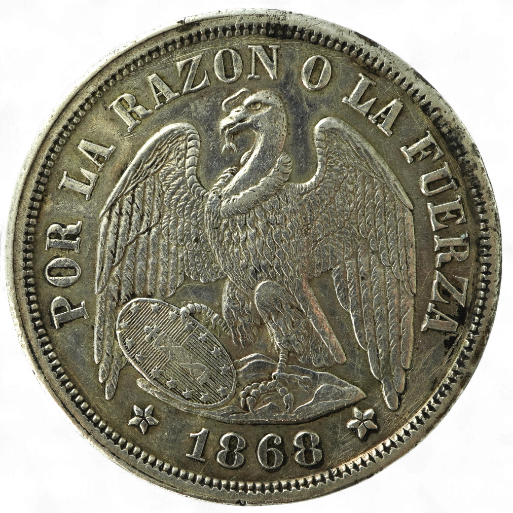 PESO AGUILA 1868