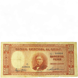 500 PESOS 28-II-1945