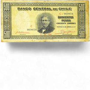 500 PESOS 1° - IV - 1936
